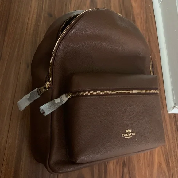 Coach | Bags | Brand New Brown Coach Backpack | Poshmark display picture 2